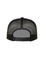 Alpinestars Hotlink Cappellino Trucker, cappello nero e marrone con rete traspirante e chiusura snapback regolabile.