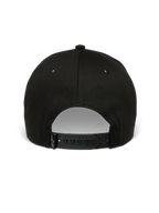 Alpinestars Cappello Metal Logo, cappello snapback, nero, vista posteriore con chiusura snapback regolabile e piccola etichetta con logo in tessuto, streetwear casual ispirato al motorsport