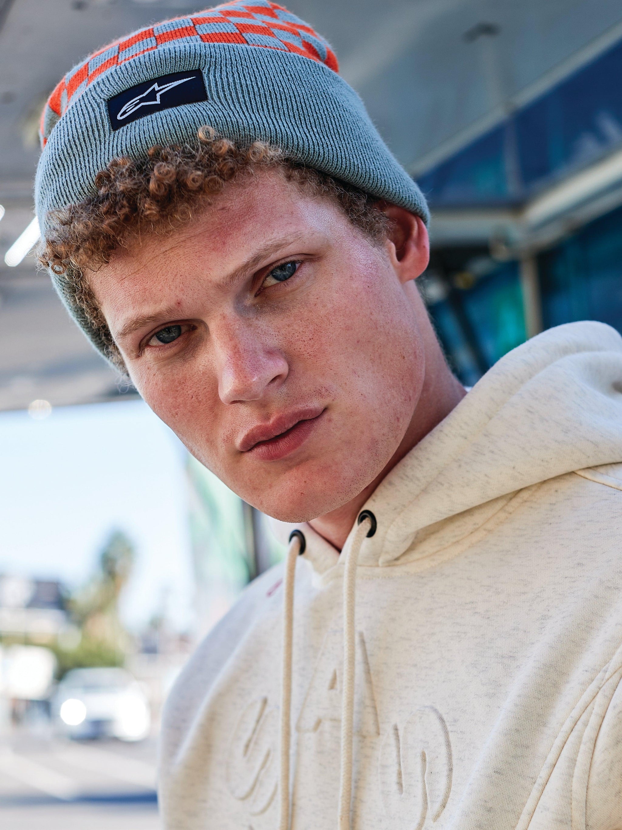 Berretto Checkered Cuff