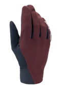 Alpinestars Stella A-Dura Thermal Gloves, guanti da ciclismo MTB da donna, bordeaux scuro e blu navy, caratterizzati da un design a basso profilo, polsino in neoprene e logo bianco laterale, progettati per la guida con clima freddo
