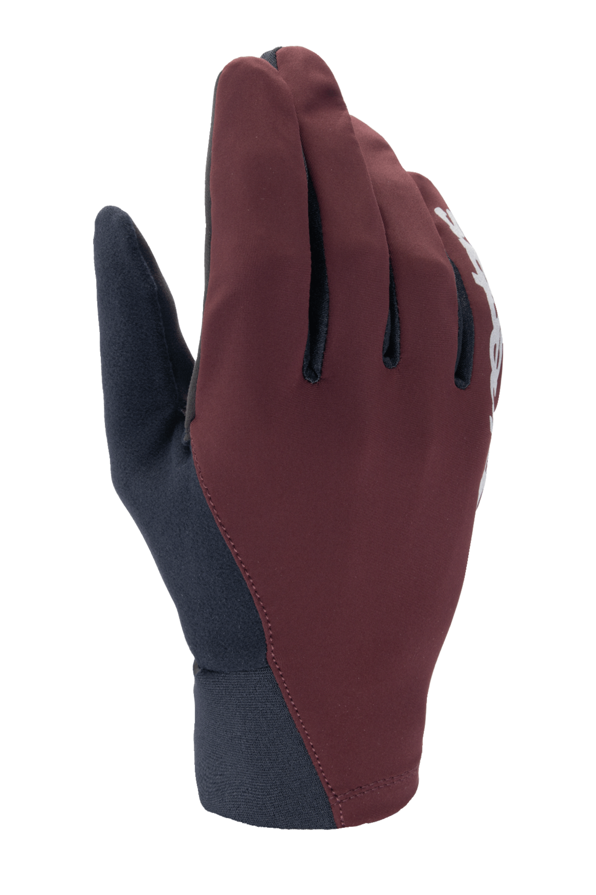 Alpinestars Stella A-Dura Thermal Gloves, guanti da ciclismo MTB da donna, bordeaux scuro e blu navy, caratterizzati da un design a basso profilo, polsino in neoprene e logo bianco laterale, progettati per la guida con clima freddo