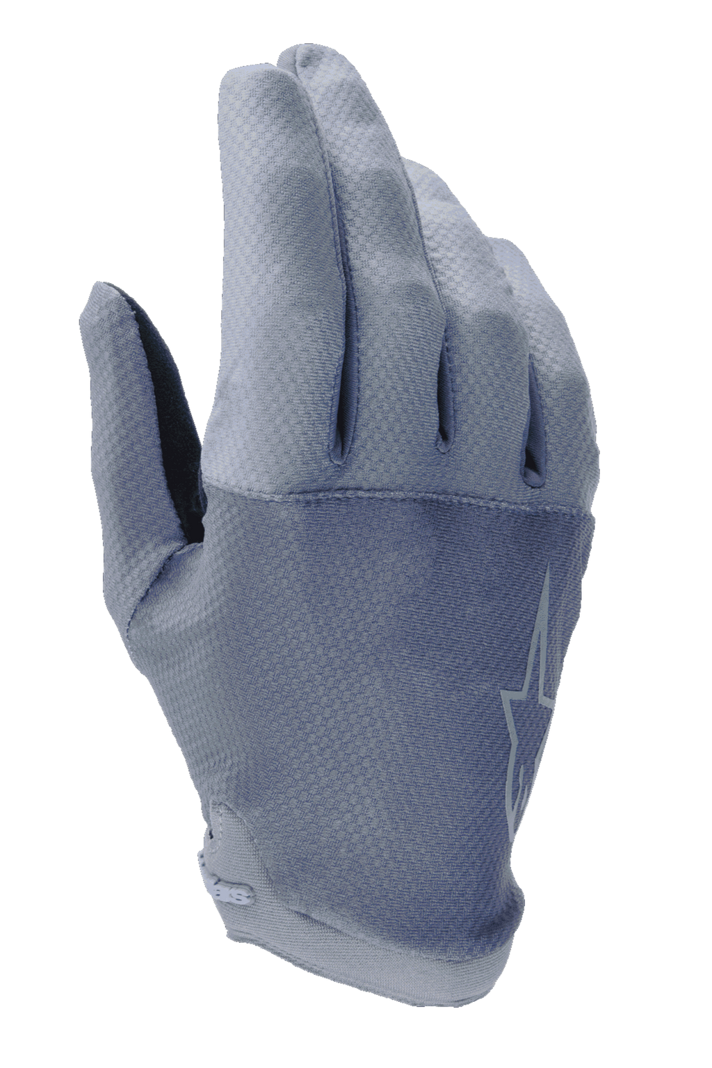 Alpinestars A-Aria Gloves, guanti da ciclismo MTB, colore Infinity Blue, con trama a griglia sul dorso elasticizzato, design a basso profilo leggero e flessibile, equipaggiamento tecnico traspirante per il fuoristrada