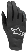 Guanti Alpinestars Drop 4.0, guanti da mountain bike, neri, con un grande logo a stella bianco sul dorso, struttura in mesh elastico traspirante e design ergonomico per il riding enduro