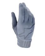 Alpinestars A-Dura Gloves, guanti da mountain bike, Infinity Blue, parte superiore testurizzata a costine con grande logo a stella, polsino in neoprene con dettagli in rilievo, design aderente per il ciclismo fuoristrada