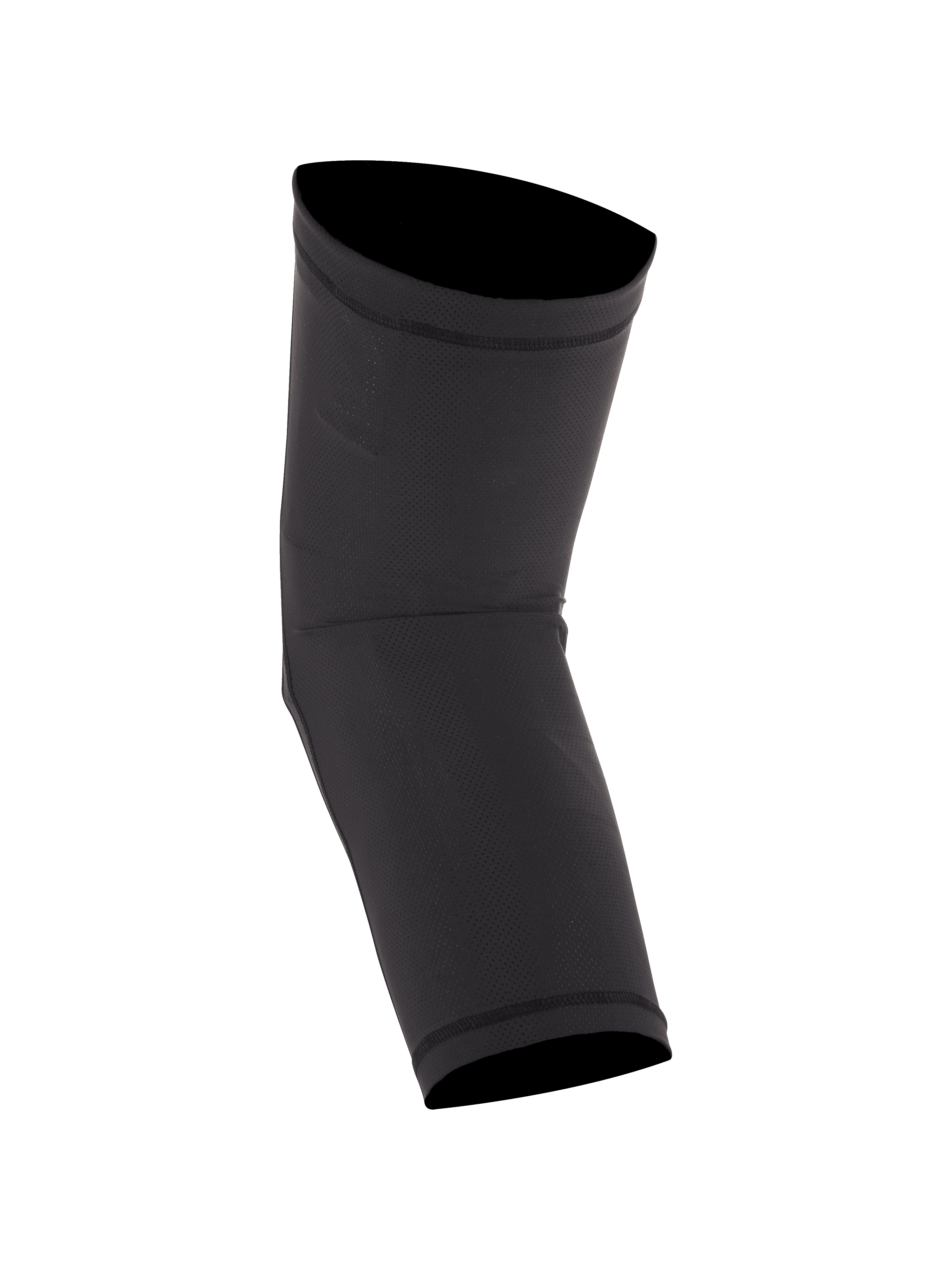 Ginocchiera Alpinestars Youth Paragon Lite, protezione ginocchio per ciclismo, nero, manica in rete traspirante con design slip-on, forma ergonomica per la guida fuoristrada