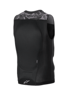 Alpinestars Gilet Protettivo A-Motion Plasma, gilet protettivo MTB e off-road, nero e grigio camo, paraschiena Nucleon Plasma e costruzione in mesh traspirante, vista posteriore