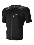 Alpinestars Giacca Protettiva A-Motion Plasma SS, giacca protettiva MTB a maniche corte, nero camouflage, con protettori Nucleon Plasma certificati CE e struttura in mesh elasticizzato