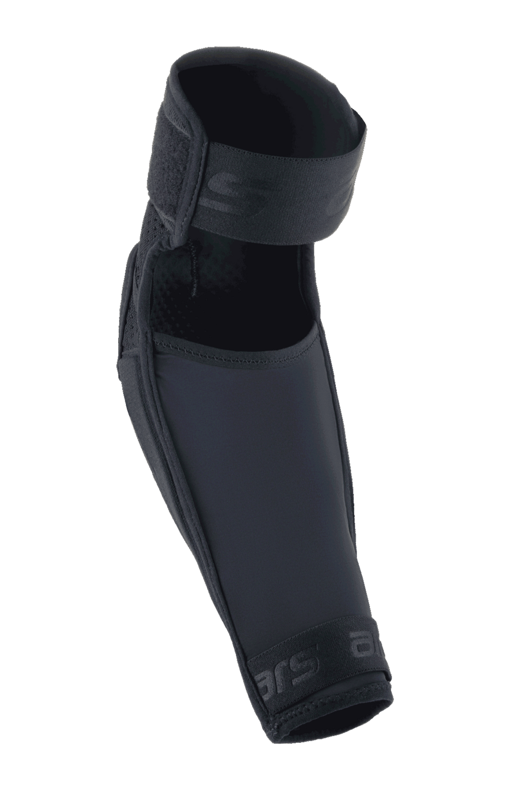 Alpinestars A-Impact Plasma Elite Elbow Protector, nero, con doppia chiusura a cinghia, design ergonomico pre-curvato, costruzione in mesh e tessuto ripstop, protezione ad alte prestazioni per mountain bike