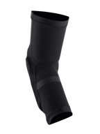 Alpinestars Paragon Plus Knee Protectors, nero, ginocchiere per mountain bike slip-on con rete elastica traspirante, design ergonomico preformato per una protezione flessibile fuoristrada