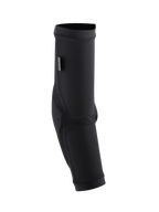 Alpinestars Paragon Plus Elbow Protectors, gomitiere MTB nere, manica slip-on in rete traspirante testurizzata, con rinforzi in tessuto rip-stop ed etichetta di certificazione CE, design ergonomico per mountain bike