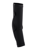 Alpinestars Gomitiere Paragon Plus, nero, gomitiere da mountain bike slip-on con manica in rete traspirante e imbottitura rinforzata per la protezione fuoristrada