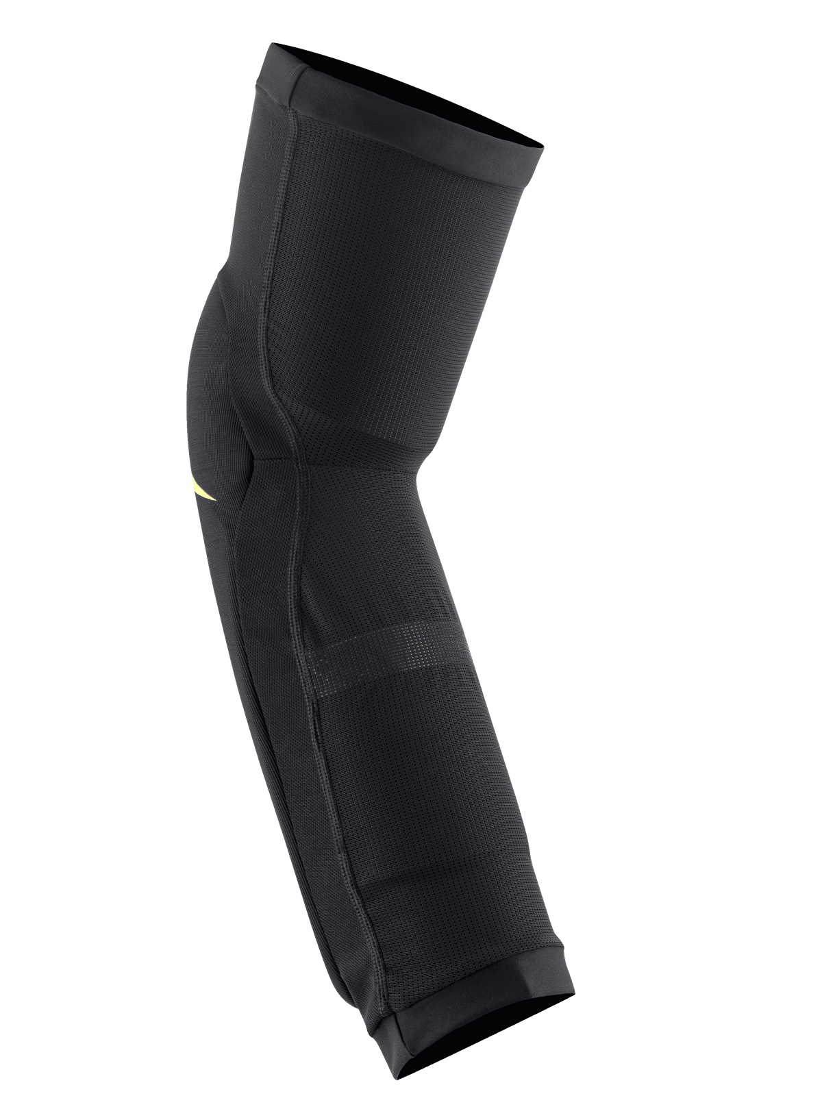 Protezioni Ginocchio/Tibia Alpinestars Paragon Plus, Nero Giallo Acid, manicotto protettivo slip-on, caratterizzato da struttura in mesh traspirante e design ergonomico preformato per trail riding in MTB