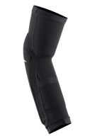 Protezioni Ginocchio/Tibia Alpinestars Paragon Plus, Nero Giallo Acid, manicotto protettivo slip-on, caratterizzato da struttura in mesh traspirante e design ergonomico preformato per trail riding in MTB