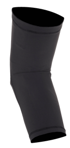 Alpinestars Paragon Lite Knee Protector, nero, ginocchiera da ciclismo leggera e flessibile, manica in mesh traspirante con design slip-on, attrezzatura protettiva resistente per MTB
