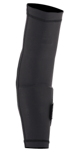 Alpinestars Paragon Lite Elbow Protector, gomitiera nera, manica in mesh elasticizzato traspirante, design slip-on con imbottitura rinforzata, protezione leggera per mountain bike