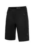 Pantaloncini MTB Alpinestars A-Dura Ride neri con chiusura a cricchetto e tasche con zip per performance trail.