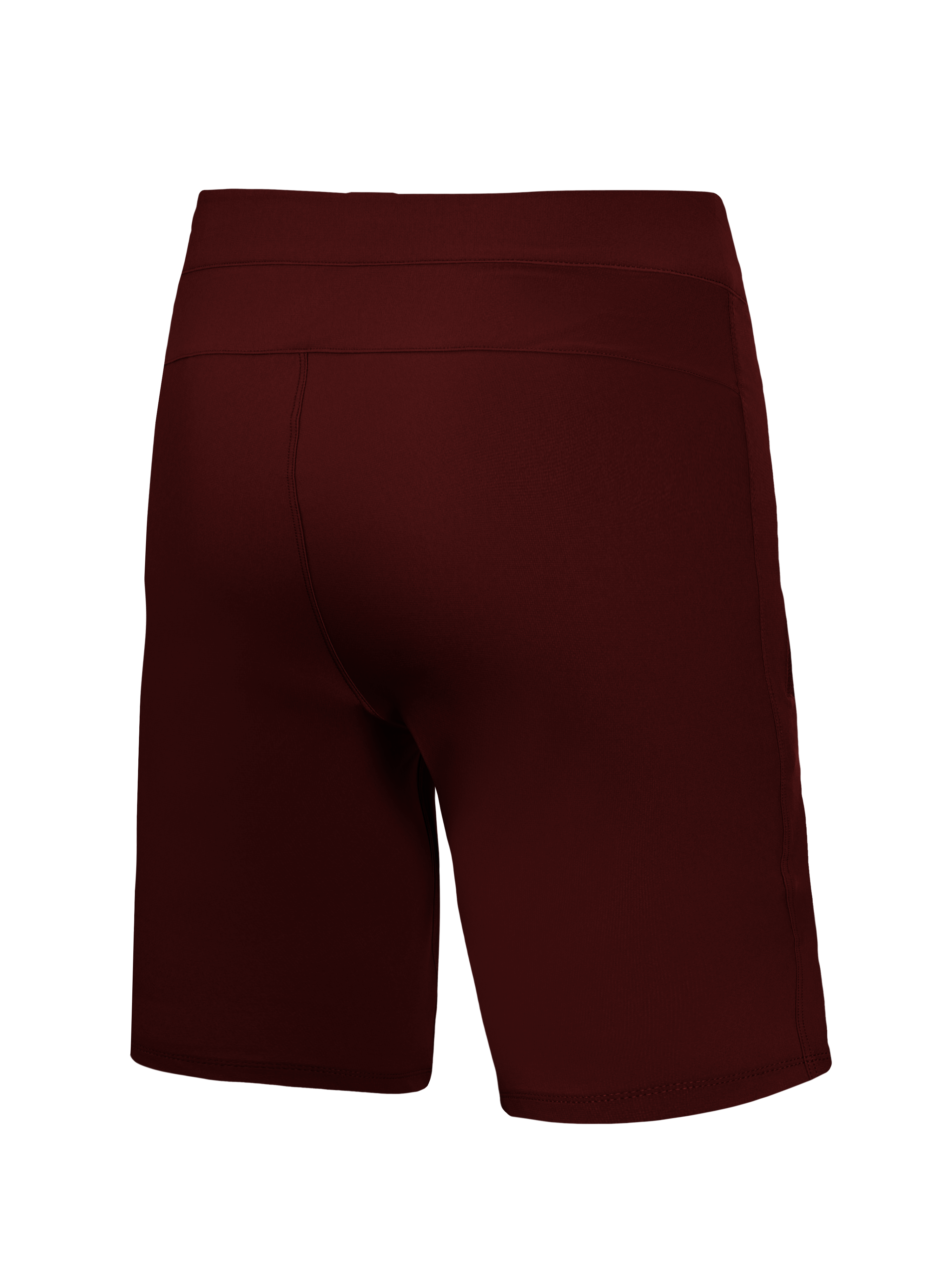 Pantaloncini Alpinestars A-Dura Ride bordeaux, shorts MTB in tessuto elasticizzato a 4 vie, vista posteriore.