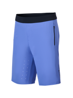 Alpinestars A-Aria Lite Short, pantaloncini da mountain bike, Baja Blue, fascia in vita nera ultra-morbida, tasca laterale verticale con zip, fori di ventilazione tagliati al laser sull'interno coscia, vestibilità performante per trail riding