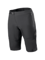 Alpinestars A-Aria Elite Shorts, pantaloncini da mountain bike, nero, con chiusura in vita con fibbia magnetica, tasche con zip, fori di ventilazione tagliati al laser e tessuto elasticizzato in 4 direzioni per il ciclismo fuoristrada