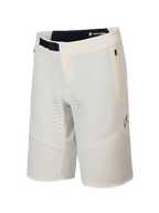 Alpinestars Pantaloncini A-Aria Elite, pantaloncini da mountain bike per uomo, color écru, tessuto riciclato elasticizzato in 4 direzioni con chiusura a fibbia magnetica e tasche con zip
