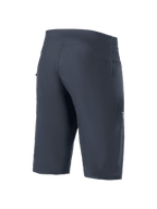 Alpinestars A-Aria Shorts, pantaloncini da mountain bike, nero, vista posteriore a tre quarti, vestibilità performante ergonomica, tessuto tecnico elasticizzato a 4 vie, branding laterale discreto, abbigliamento per ciclismo MTB