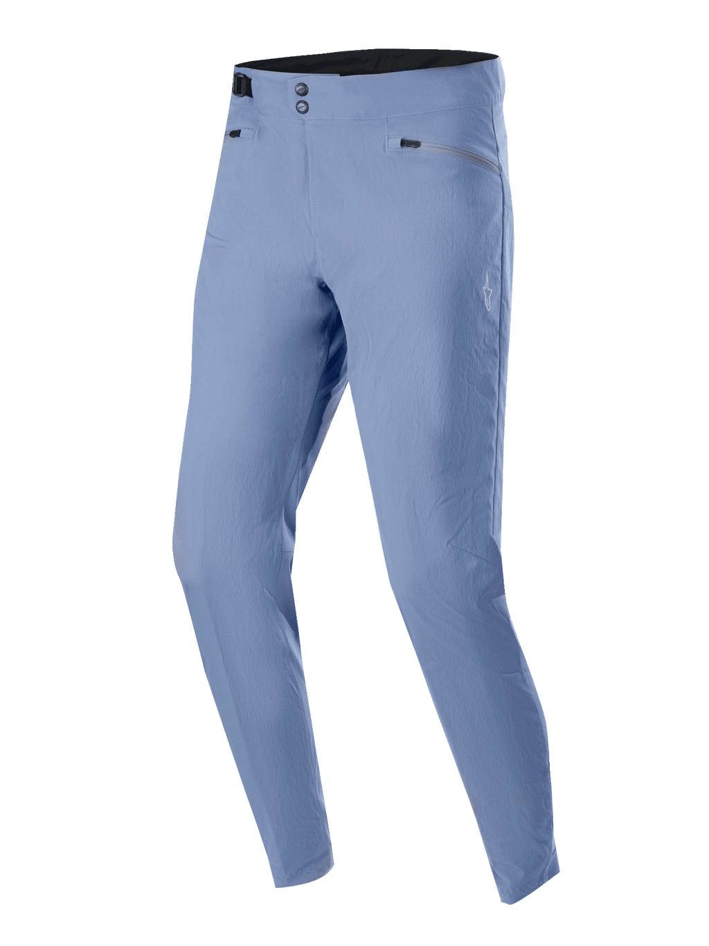 Alpinestars Pantaloni A-Dura, pantaloni da MTB, Infinity Blue, con doppia chiusura in vita a scatto e tasche con cerniera, tessuto leggero elasticizzato in 2 direzioni, vestibilità regolare per prestazioni off-road