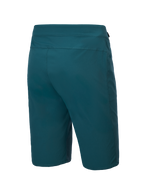 Alpinestars A-Dura Shorts, pantaloncini da mountain bike, Dark Pine, vista posteriore con design essenziale e tessuto elasticizzato in 2 direzioni resistente, vestibilità regolare per MTB