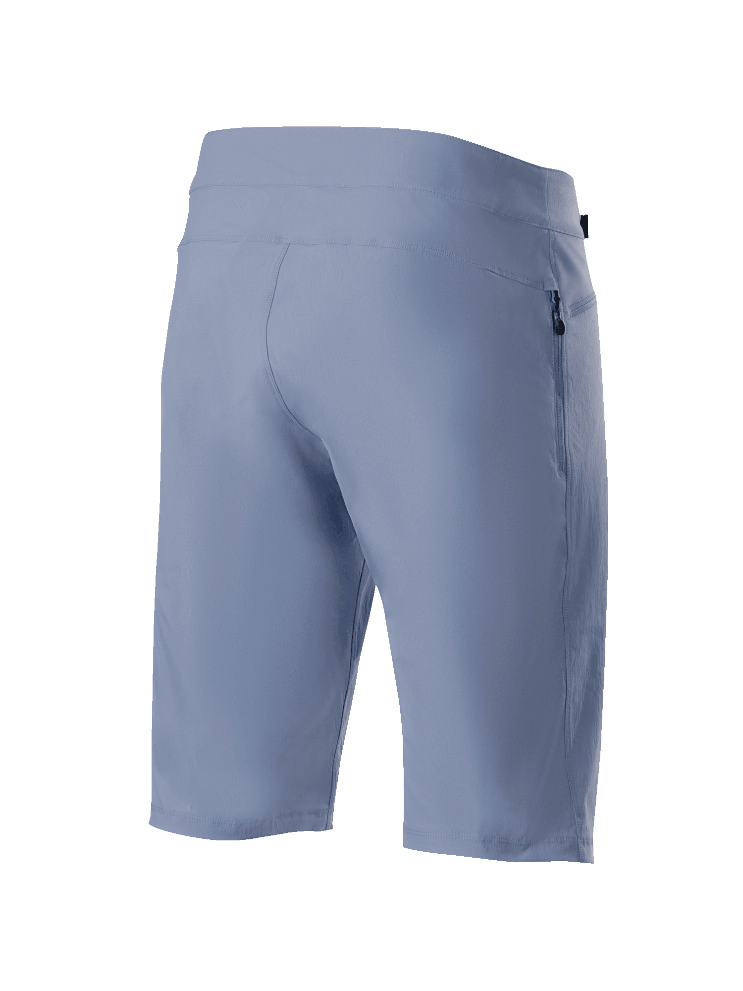 Alpinestars Pantaloncini A-Dura, Infinity Blue, pantaloncini da ciclismo MTB, vista posteriore con tasca con zip e tessuto tecnico elasticizzato, abbigliamento resistente per il fuoristrada