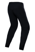 Alpinestars Stella A-Dura Waterproof Pant, pantaloni da ciclismo MTB da donna, nero, vista posteriore a tre quarti, con membrana impermeabile 3L e tessuto elasticizzato a 4 vie per il trail riding