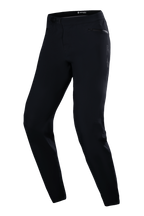 Alpinestars Stella A-Dura Waterproof Pant, pantaloni da ciclismo MTB da donna, neri, con chiusura a cricchetto in vita, tasche con cerniera e vestibilità affusolata per il trail riding