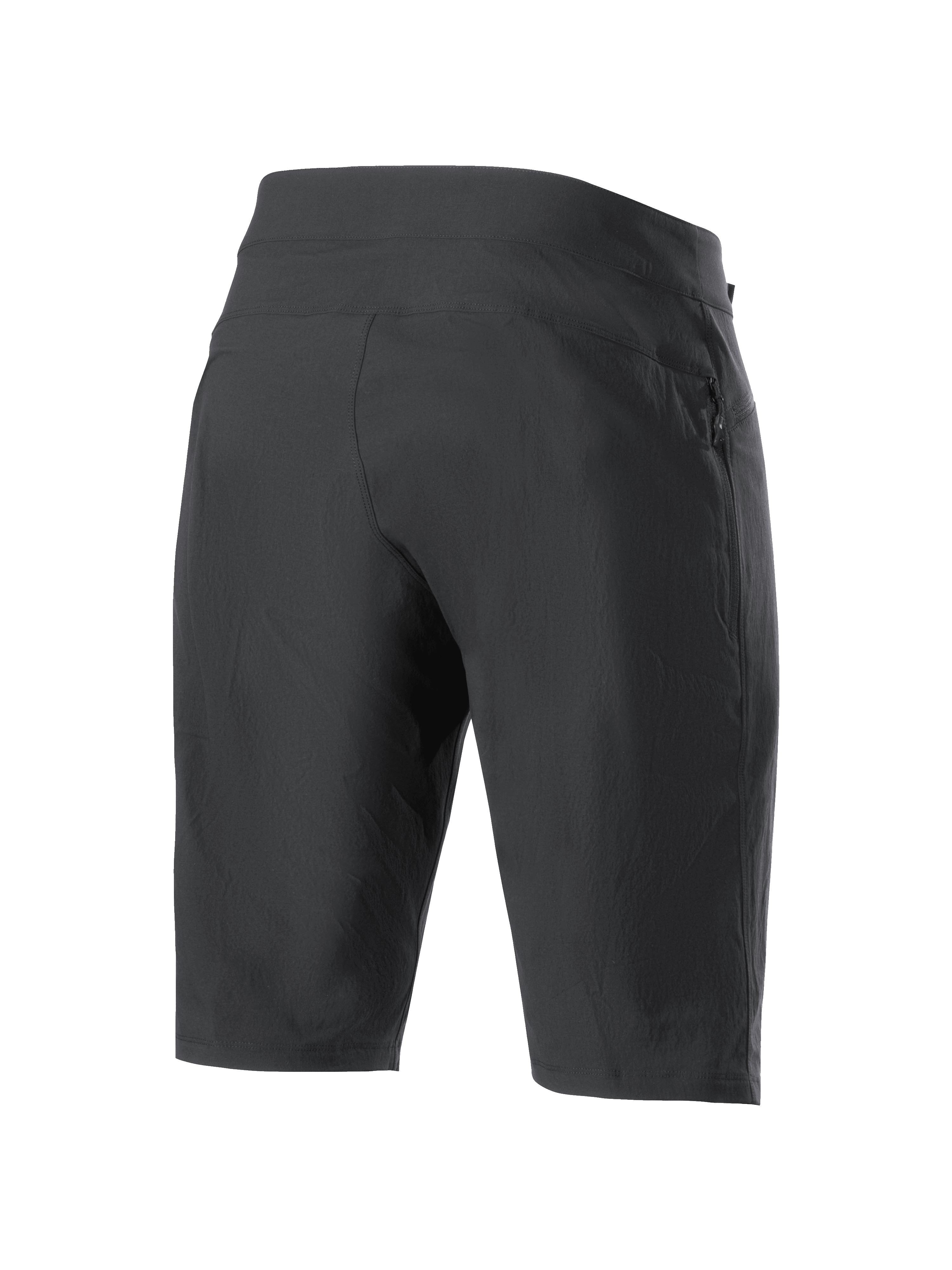 Alpinestars Pantaloncini Liner Stella A-Dura Donna, nero, vista posteriore, resistenti pantaloncini da mountain bike dotati di tasca laterale con zip e tessuto elasticizzato in 2 direzioni per la mobilità