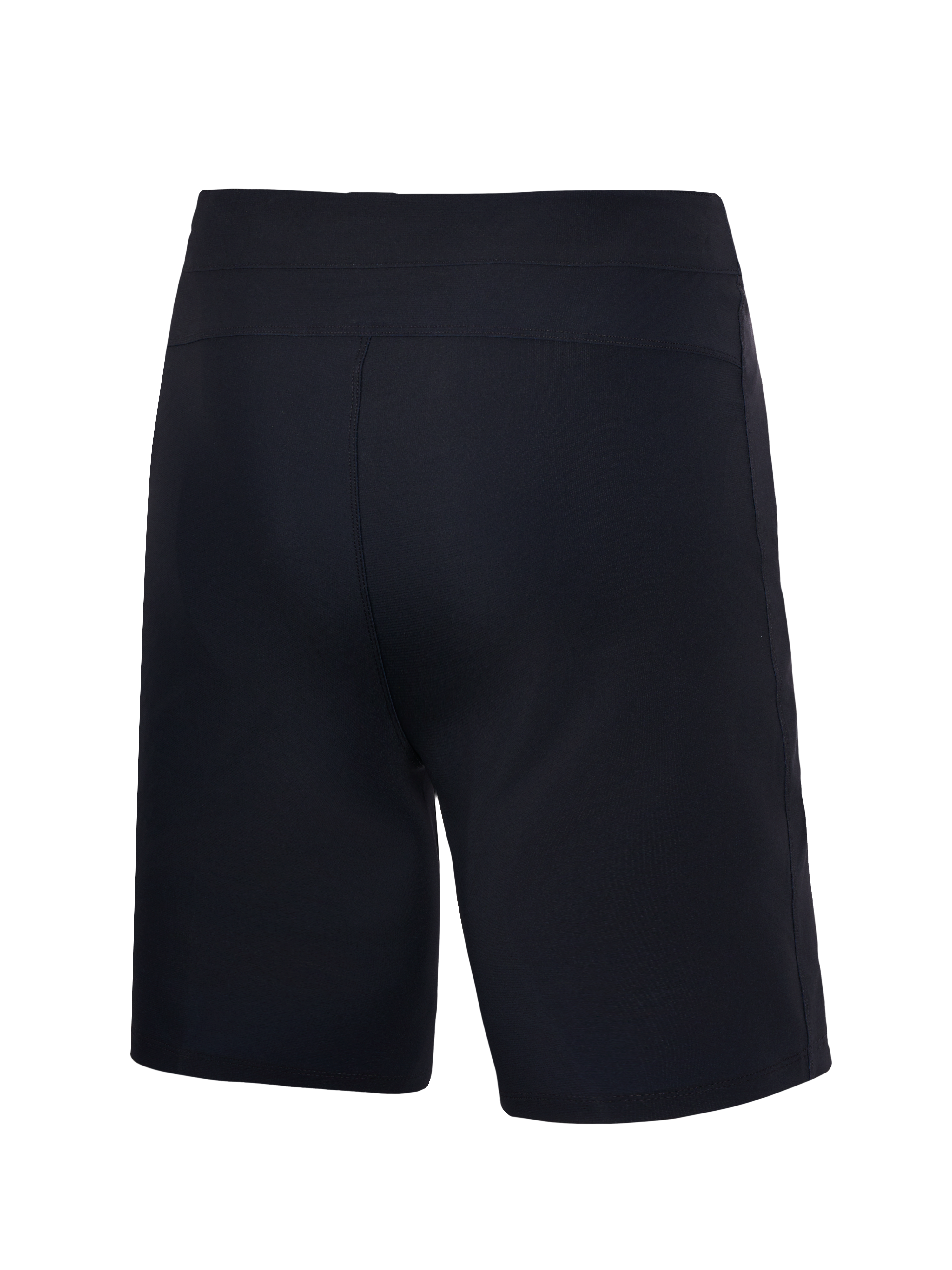 Pantaloncini MTB Alpinestars Ragazzo A-Dura Ride neri, vista posteriore, tessuto resistente ed elasticizzato 4-way.