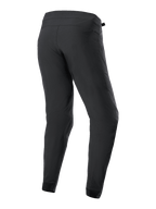 Alpinestars Pantaloni Youth A-Dura, pantaloni da ciclismo MTB, nero, vista posteriore, vestibilità regolare con gambe affusolate e polsini elasticizzati, in tessuto elasticizzato a 2 direzioni resistente, progettati per prestazioni in mountain bike