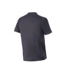 Alpinestars Maglia A-Dura Switch a maniche corte, vista posteriore, nero, maglia da mountain bike con bordo posteriore allungato e tessuto traspirante, design casual ad alte prestazioni per il trail riding
