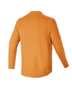 Maglia a maniche lunghe Alpinestars Youth A-Dura Rocker, Dark Gold, vista posteriore con orlo allungato, tessuto tecnico traspirante per mountain bike per ragazzi