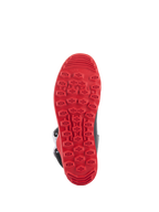 Alpinestars Tech-T Boots, Rosso Brillante Nero Bianco, esclusiva suola in gomma testurizzata rosso brillante progettata per il grip nel trial e la sensibilità sulle pedane