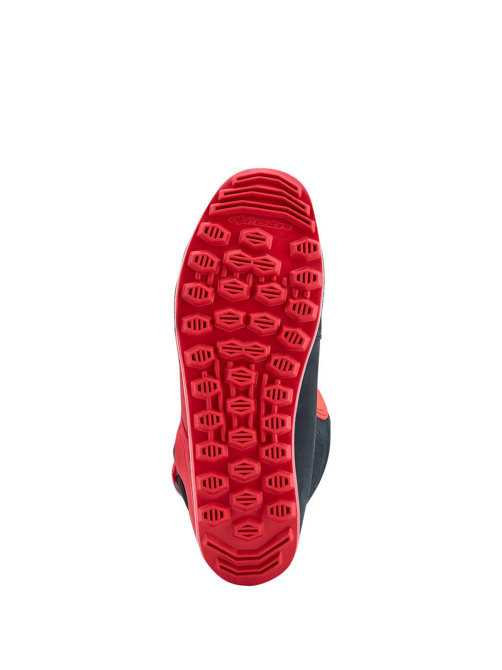 Alpinestars Stivali Tech-T, suola rossa da trial ad alta aderenza con battistrada tecnico per trazione e controllo fuoristrada