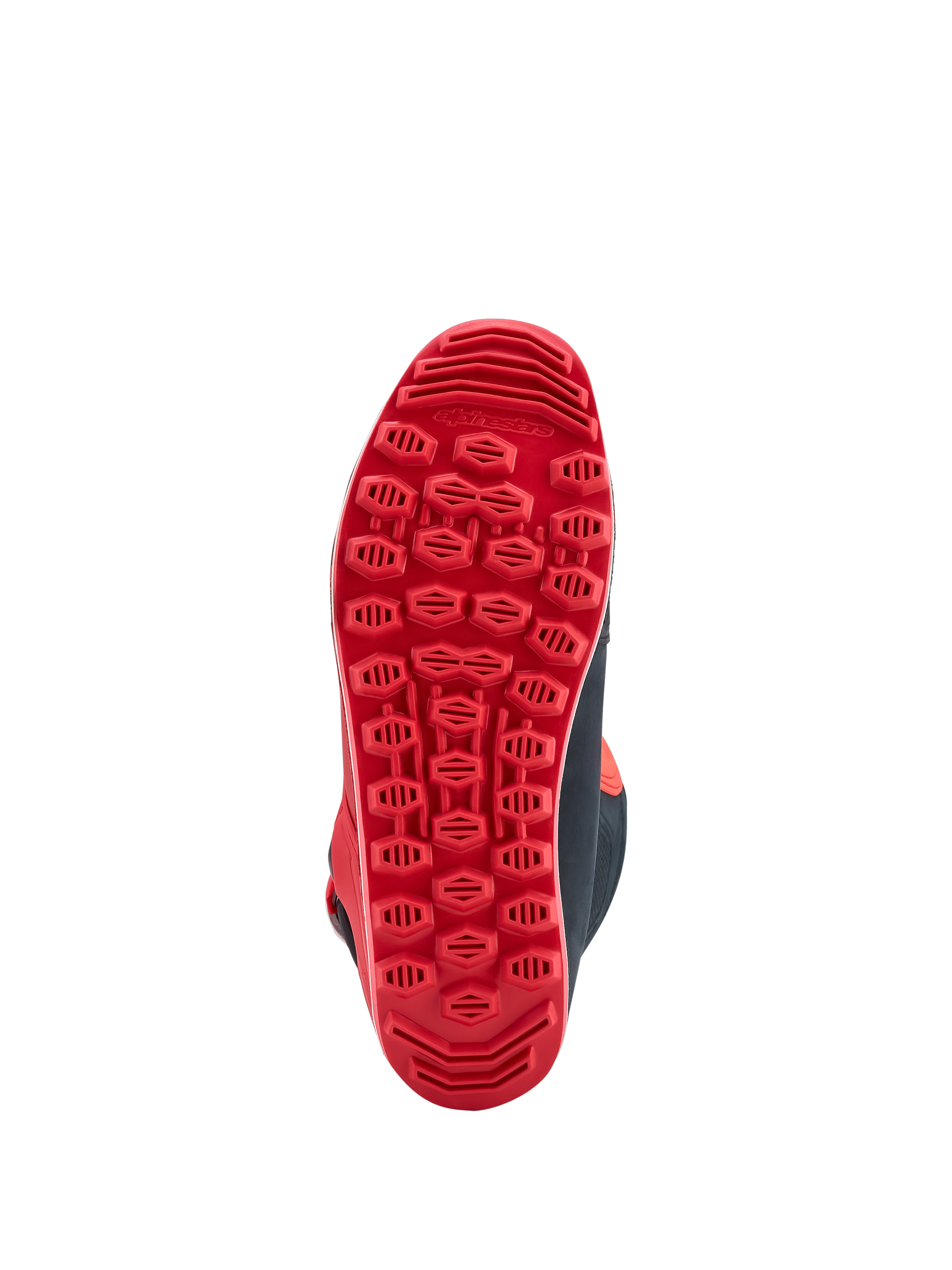 Alpinestars Stivali Tech-T, suola rossa da trial ad alta aderenza con battistrada tecnico per trazione e controllo fuoristrada