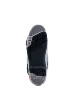 Alpinestars stivali Tech-10 Enduro, stivali off-road grigi e neri, suola a doppia mescola con inserto sostituibile per grip.