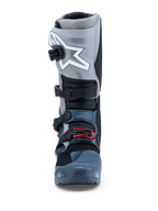 Alpinestars stivali Tech 7 Enduro Drystar®, stivali da moto uomo, grigio e rosso, impermeabili e certificati CE.