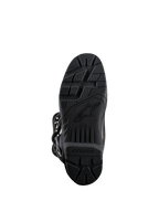 Stivali Alpinestars Tech 3 Enduro, nero, vista della suola, mescola di gomma ad alta aderenza con battistrada strutturato per la durata in fuoristrada, con logo Alpinestars