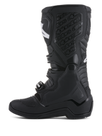 Alpinestars Stivali Tech 5, stivali da moto motocross, nero, con placca tibiale in TPU e pivot biomeccanico, certificati CE