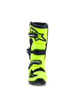Alpinestars Stivali Tech 7S Ragazzo, stivali da motocross, giallo fluo e nero, protezione tibia in TPU, certificati CE
