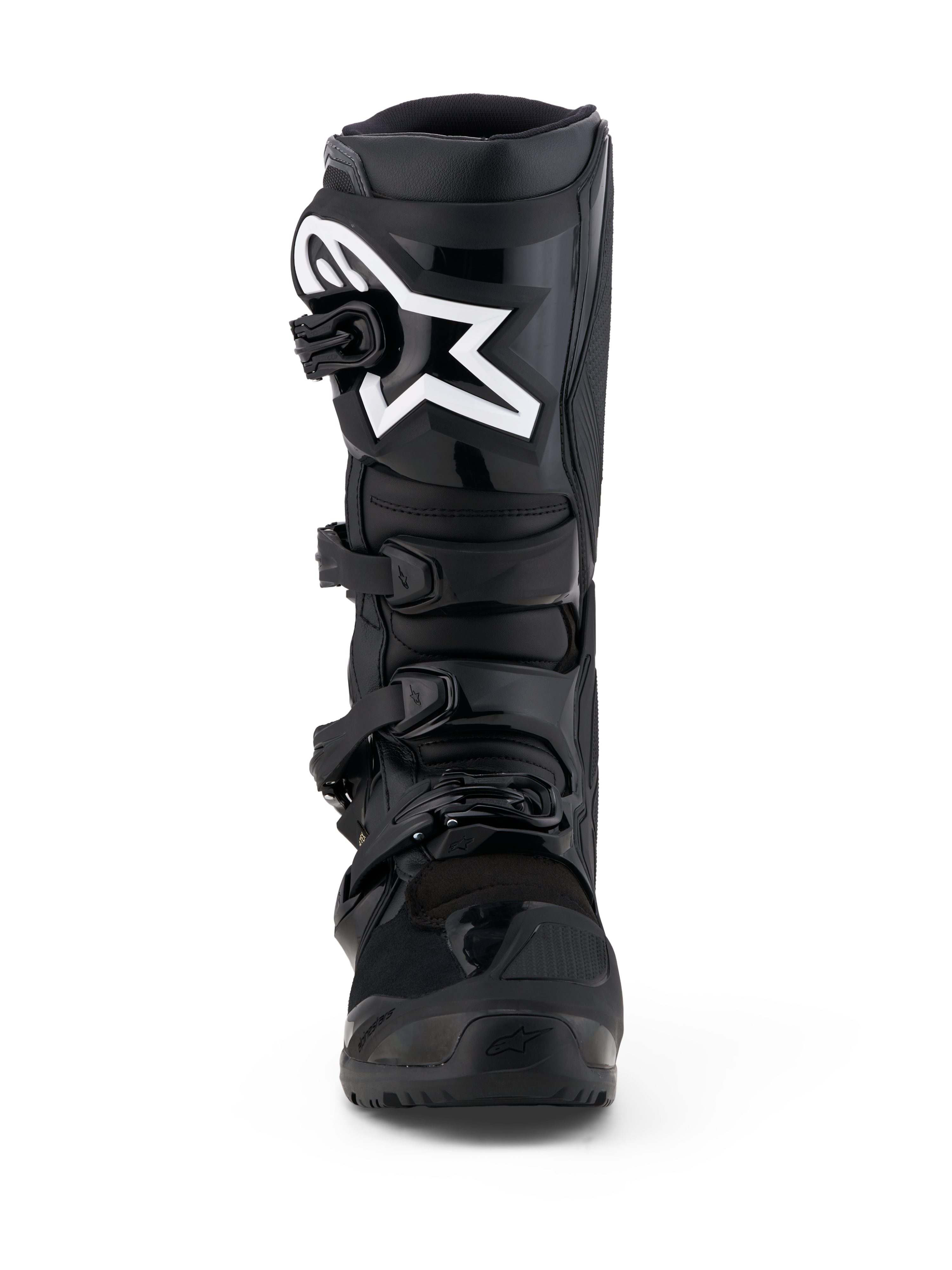 Alpinestars Stivali Tech 7 Enduro Gore-Tex, stivali da moto enduro da uomo, nero e bianco, con membrana impermeabile e traspirante, protezioni in TPU, certificati CE