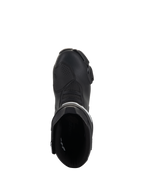 Stivali Alpinestars Stella SMX-6 V3, stivali da moto da donna racing e sportivi, nero e bianco, vista dall'alto che mostra l'apertura d'ingresso e il puntale aerodinamico, robusta struttura in microfibra.