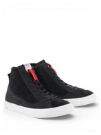 Alpinestars scarpe Stated, scarpe da moto urban da uomo nere e bianche, stile skate retro in nubuck e scamosciato