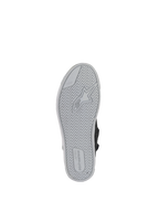 Alpinestars Scarpe Stella Stated Podium, scarpe da moto urban da donna, nero e grigio chiaro, vista della suola in gomma vulcanizzata con logo Alpinestars e protezione TPF