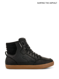 Alpinestars Scarpe J-6 Impermeabili, scarpe da moto urbane da uomo, nero e marrone, in pelle di alta qualità con membrana impermeabile e suola in gomma