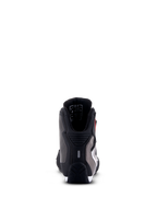 Alpinestars Sektor Waterproof Shoes, scarpe da moto, nero bianco grigio, vista posteriore con protezione del tallone, telaio in microfibra e suola in gomma resistente.