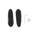 Alpinestars Slider punta con viti, ricambi per stivali da moto, nero, due slider sintetici con logo Astars inciso, include chiave esagonale argento e minuteria di montaggio per stivali racing